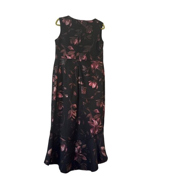 Enfocus Women's Sleeveless Hi Lo Dress Midi Size 14W Sku 2616 - Picture 10 of 11